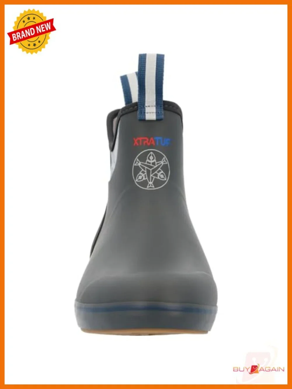 6in Ankle Rain Boot - Waterproof Pull-On Slip-Resistant Mesh Liner